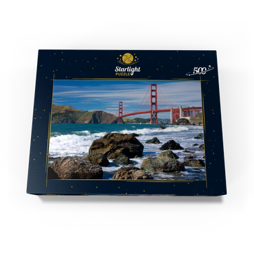 San Francisco Bay and Golden Gate Bridge, San Francisco, California, USA 500 Jigsaw Puzzle box view1