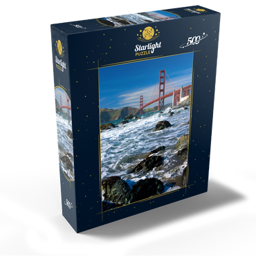 San Francisco Bay and Golden Gate Bridge, San Francisco, California, USA 500 Jigsaw Puzzle box view1