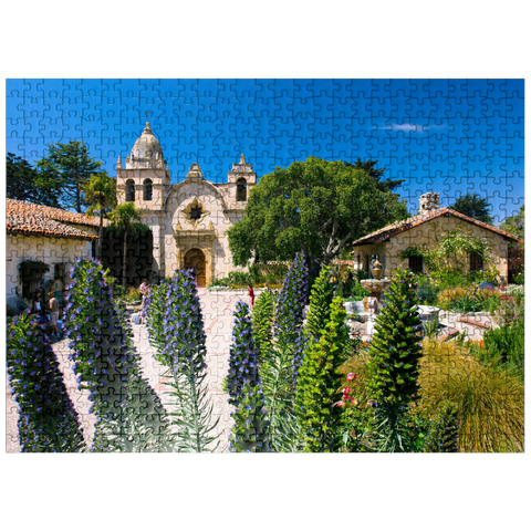puzzleplate Mission San Carlos Borromeo de Carmelo 500 Jigsaw Puzzle