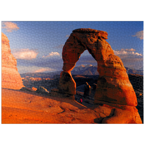 puzzleplate Delicate Arch, Arches National Park, Utah, USA 1000 Jigsaw Puzzle