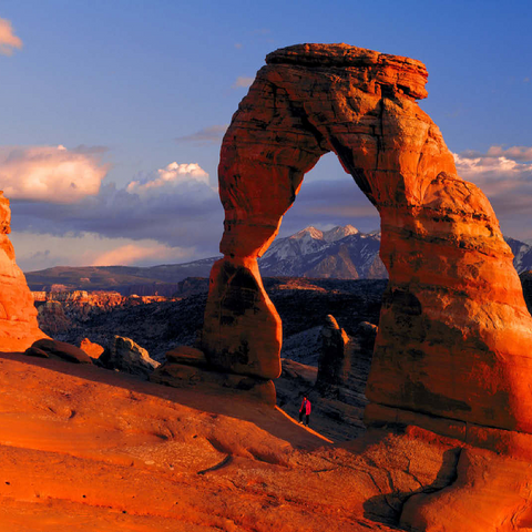Delicate Arch, Arches National Park, Utah, USA 100 Jigsaw Puzzle 3D Modell
