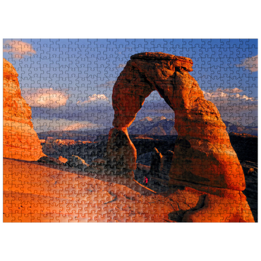 puzzleplate Delicate Arch, Arches National Park, Utah, USA 500 Jigsaw Puzzle