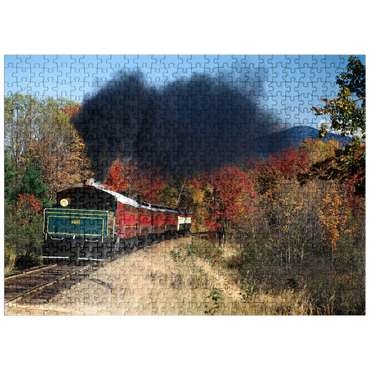 puzzleplate Conway Scenic Railroad, Mount Washington Valley, New Hampshire, USA 500 Jigsaw Puzzle