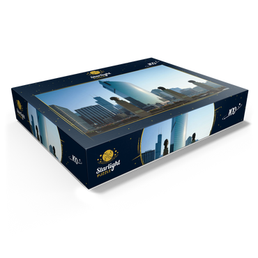 Sun Times Building and Sears Tower, Chicago, Illinois, USA 100 Jigsaw Puzzle box view1