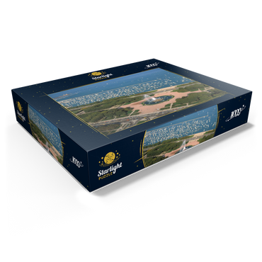 Grant Park with Buckingham Fountain and Lake Michigan, Chicago, Illinois, USA 1000 Jigsaw Puzzle box view1