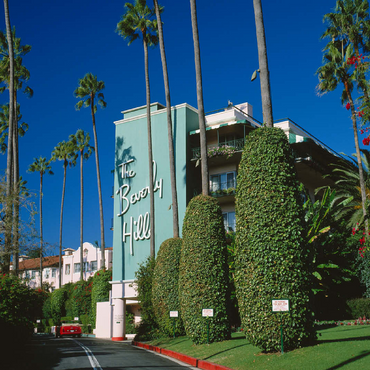 Beverly Hills Hotel in Los Angeles, California, USA 100 Jigsaw Puzzle 3D Modell