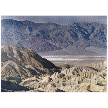 puzzleplate Zabriskie Point, Death Valley, California, USA 1000 Jigsaw Puzzle