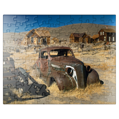 puzzleplate Ghost town Bodie, California, USA 100 Jigsaw Puzzle