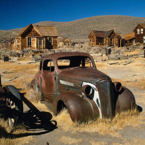 Ghost town Bodie, California, USA 100 Jigsaw Puzzle 3D Modell