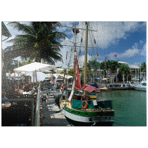 puzzleplate Bayside Marketplace, Miami, Florida, USA 1000 Jigsaw Puzzle