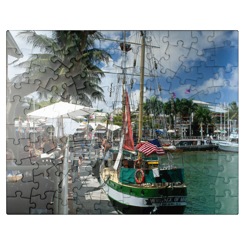 puzzleplate Bayside Marketplace, Miami, Florida, USA 100 Jigsaw Puzzle