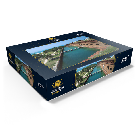 Fort Jefferson in Dry Tortugas National Park, Key West, Florida Keys, Florida, USA 1000 Jigsaw Puzzle box view1