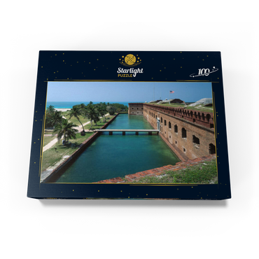 Fort Jefferson in Dry Tortugas National Park, Key West, Florida Keys, Florida, USA 100 Jigsaw Puzzle box view1
