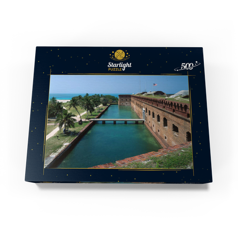 Fort Jefferson in Dry Tortugas National Park, Key West, Florida Keys, Florida, USA 500 Jigsaw Puzzle box view1