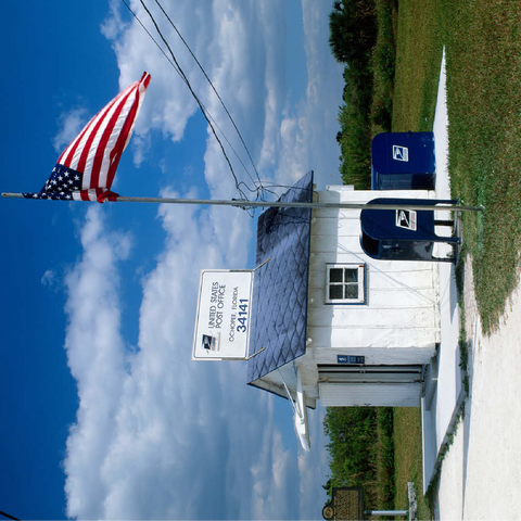 Smallest post office, Ochopee, Everglades National Park, Florida, USA 100 Jigsaw Puzzle 3D Modell