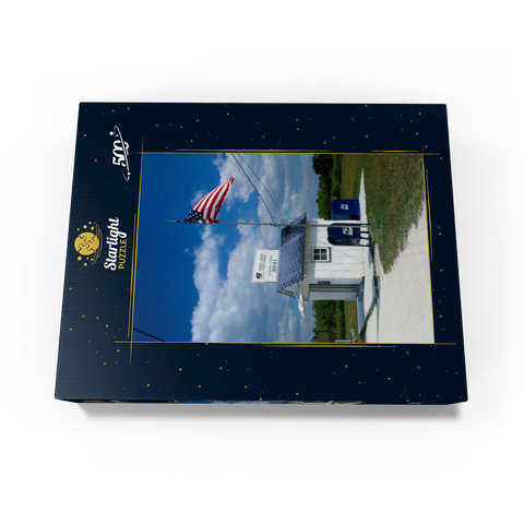 Smallest post office, Ochopee, Everglades National Park, Florida, USA 500 Jigsaw Puzzle box view1