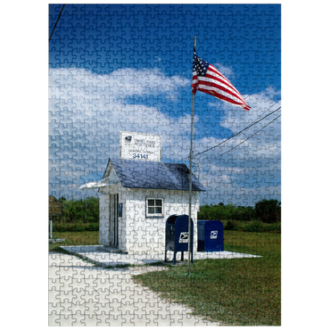 puzzleplate Smallest post office, Ochopee, Everglades National Park, Florida, USA 500 Jigsaw Puzzle