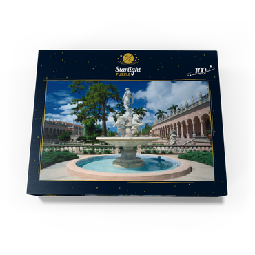 Inner courtyard of the Ringling Museum of Art in Sarasota, Florida, USA 100 Jigsaw Puzzle box view1