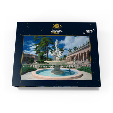 Inner courtyard of the Ringling Museum of Art in Sarasota, Florida, USA 500 Jigsaw Puzzle box view1
