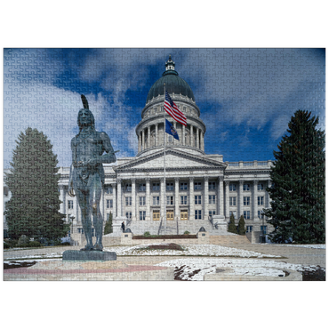 puzzleplate Capitol Dome, Salt Lake City, Utah, USA 1000 Jigsaw Puzzle