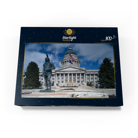 Capitol Dome, Salt Lake City, Utah, USA 100 Jigsaw Puzzle box view1