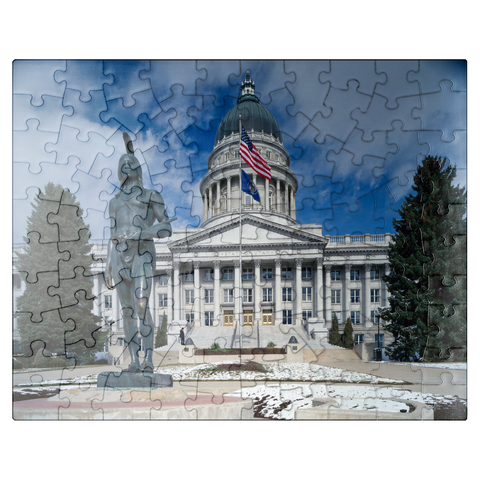puzzleplate Capitol Dome, Salt Lake City, Utah, USA 100 Jigsaw Puzzle