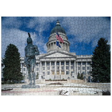 puzzleplate Capitol Dome, Salt Lake City, Utah, USA 500 Jigsaw Puzzle