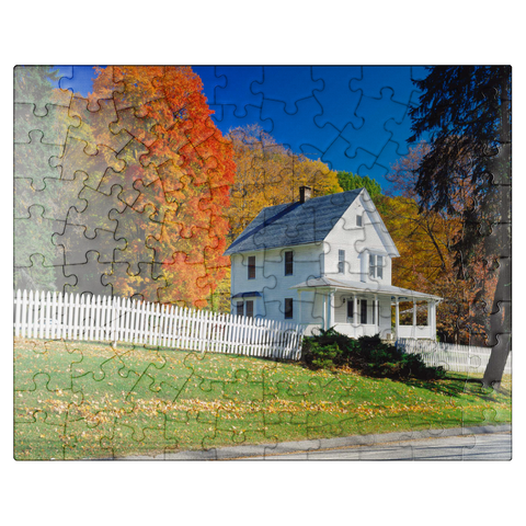 puzzleplate Country house in Warren, Connecticut, USA 100 Jigsaw Puzzle