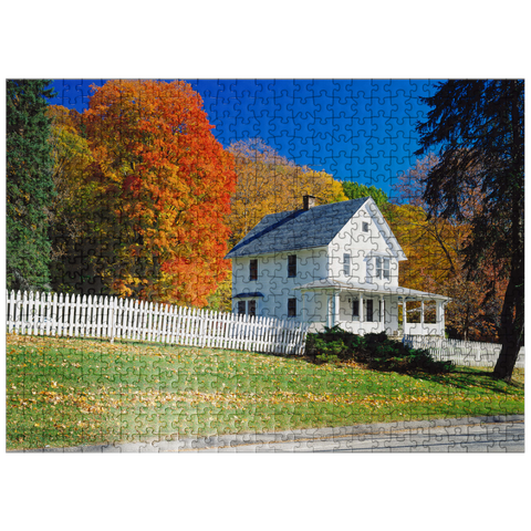 puzzleplate Country house in Warren, Connecticut, USA 500 Jigsaw Puzzle