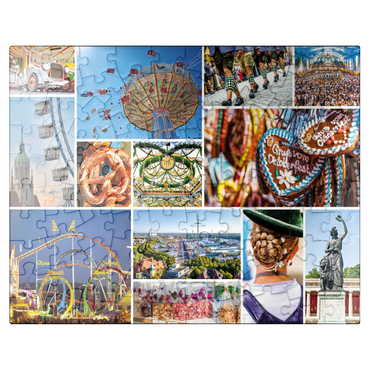 puzzleplate Wiesngaudi - Oktoberfest in Munich 100 Jigsaw Puzzle