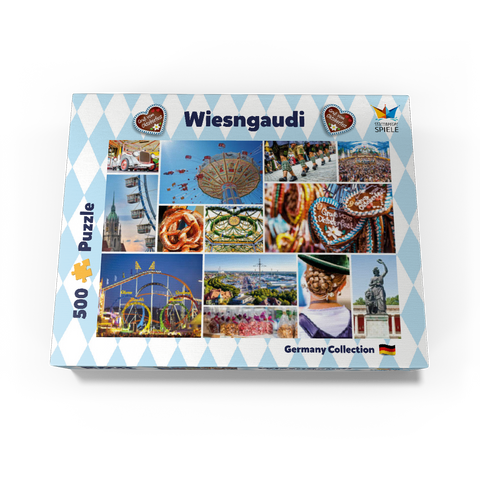 Wiesngaudi - Oktoberfest in Munich 500 Jigsaw Puzzle box view1