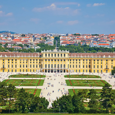 Schönbrunn Palace - Vienna - Austria 1000 Jigsaw Puzzle 3D Modell