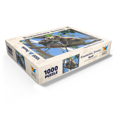 Endangered Species - Koalas 1000 Jigsaw Puzzle box view1