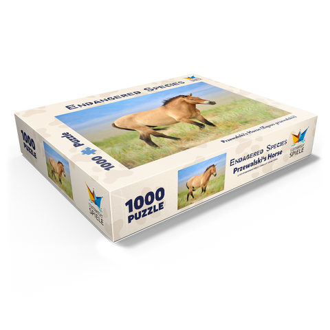 Endangered Species - Przewalski's Horse 1000 Jigsaw Puzzle box view1