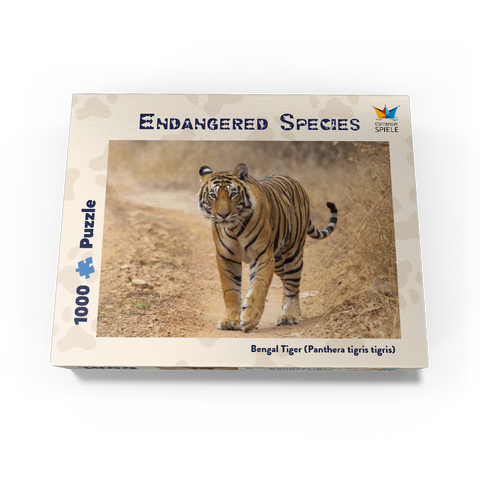 Endangered Species - Bengal Tiger 1000 Jigsaw Puzzle box view1