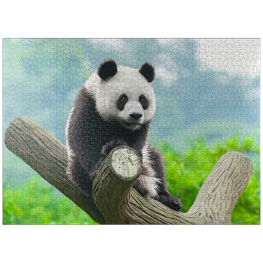puzzleplate Endangered Species - Giant Panda 1000 Jigsaw Puzzle