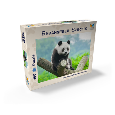 Endangered Species - Giant Panda 100 Jigsaw Puzzle box view1