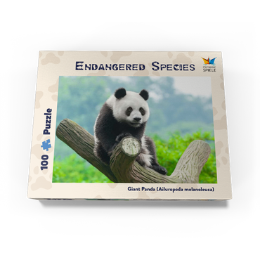 Endangered Species - Giant Panda 100 Jigsaw Puzzle box view1