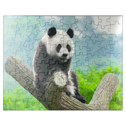 puzzleplate Endangered Species - Giant Panda 100 Jigsaw Puzzle