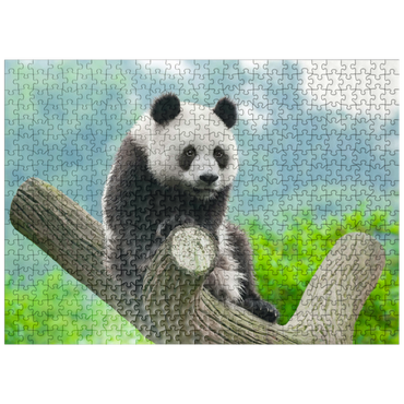 puzzleplate Endangered Species - Giant Panda 500 Jigsaw Puzzle