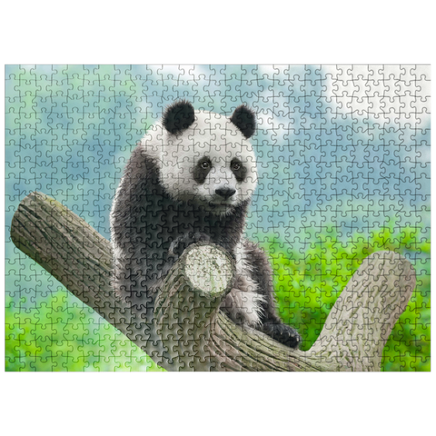 puzzleplate Endangered Species - Giant Panda 500 Jigsaw Puzzle
