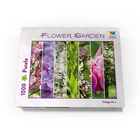 Flower Garden - Spring Collage 1000 Jigsaw Puzzle box view1