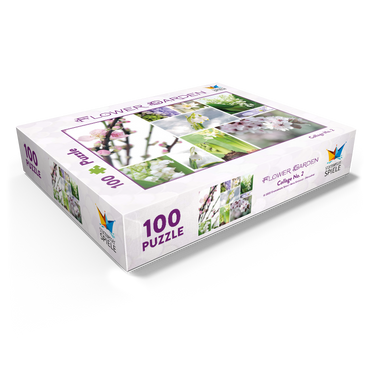 Flower Garden - Spring Collage 100 Jigsaw Puzzle box view1