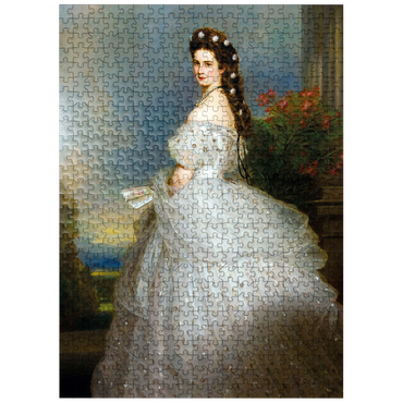 puzzleplate Empress Elisabeth - Sisi - Portrait 500 Jigsaw Puzzle