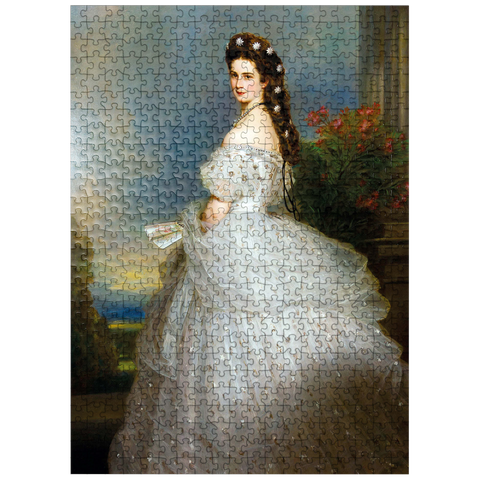 puzzleplate Empress Elisabeth - Sisi - Portrait 500 Jigsaw Puzzle