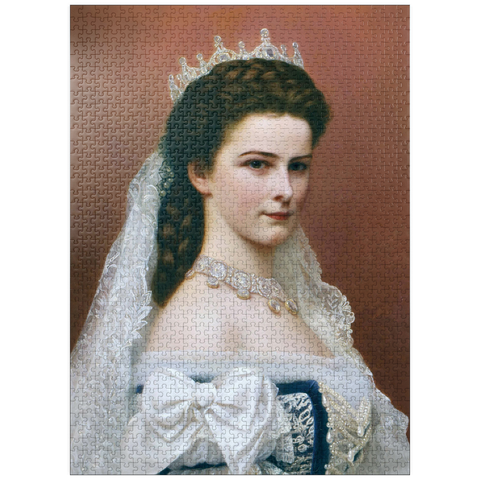 puzzleplate Empress Elisabeth -Sisi - Portrait 1000 Jigsaw Puzzle