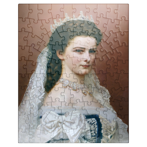 puzzleplate Empress Elisabeth -Sisi - Portrait 100 Jigsaw Puzzle