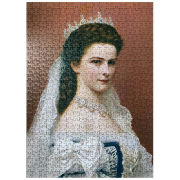 puzzleplate Empress Elisabeth -Sisi - Portrait 500 Jigsaw Puzzle