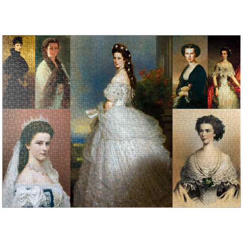puzzleplate Empress Elisabeth - Sisi - Collage 1000 Jigsaw Puzzle