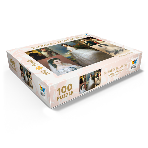 Empress Elisabeth - Sisi - Collage 100 Jigsaw Puzzle box view1